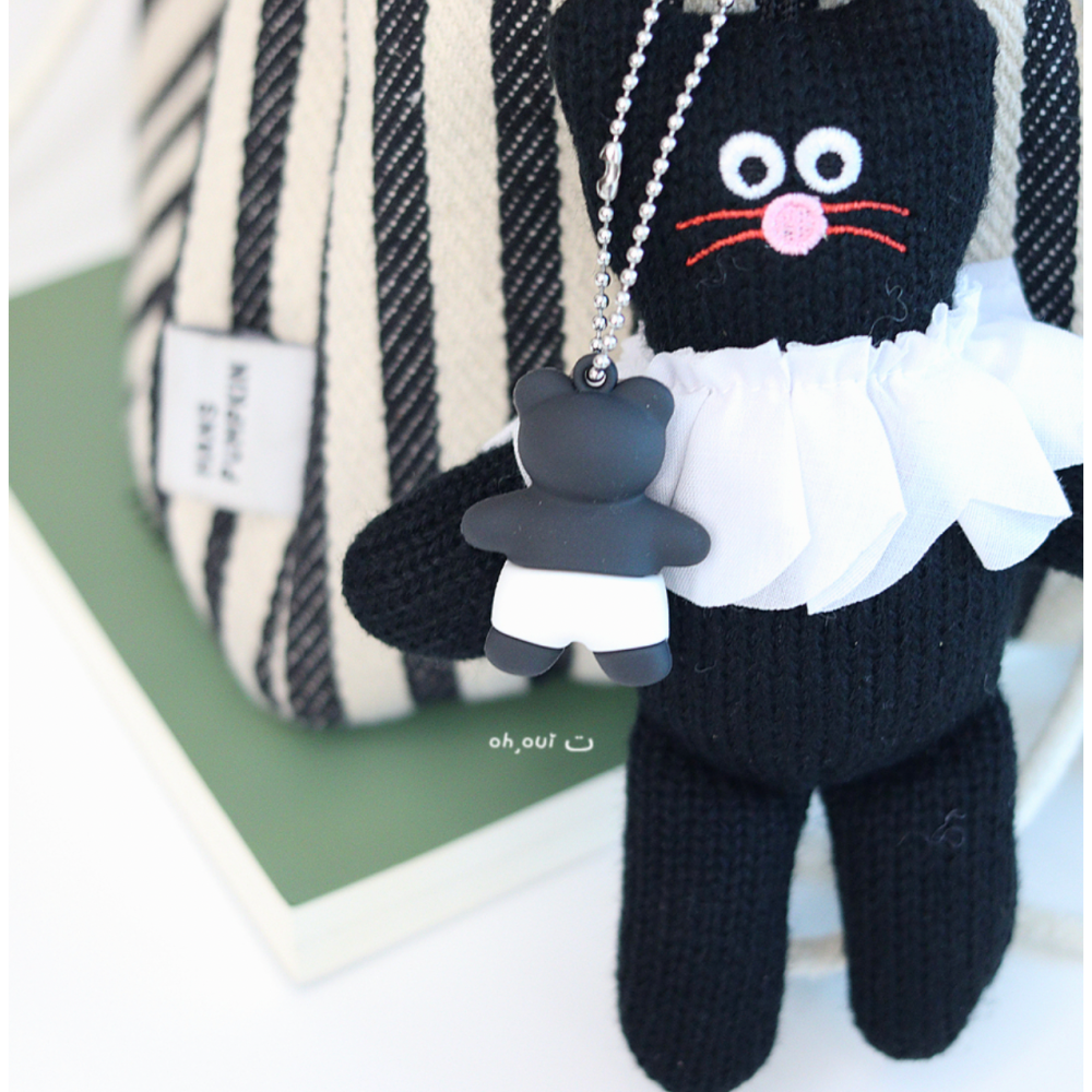 現貨 韓國 M.N.H Monamhee BEULPINGI 針織娃娃 &迷你鑰匙圈  GD Peaceminusone-細節圖2