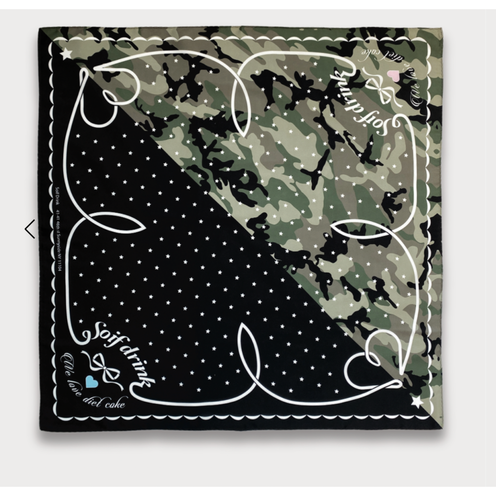 🇰🇷 韓國IVE REI 著用SOIF drink 豹紋蝴蝶結絲巾-細節圖10