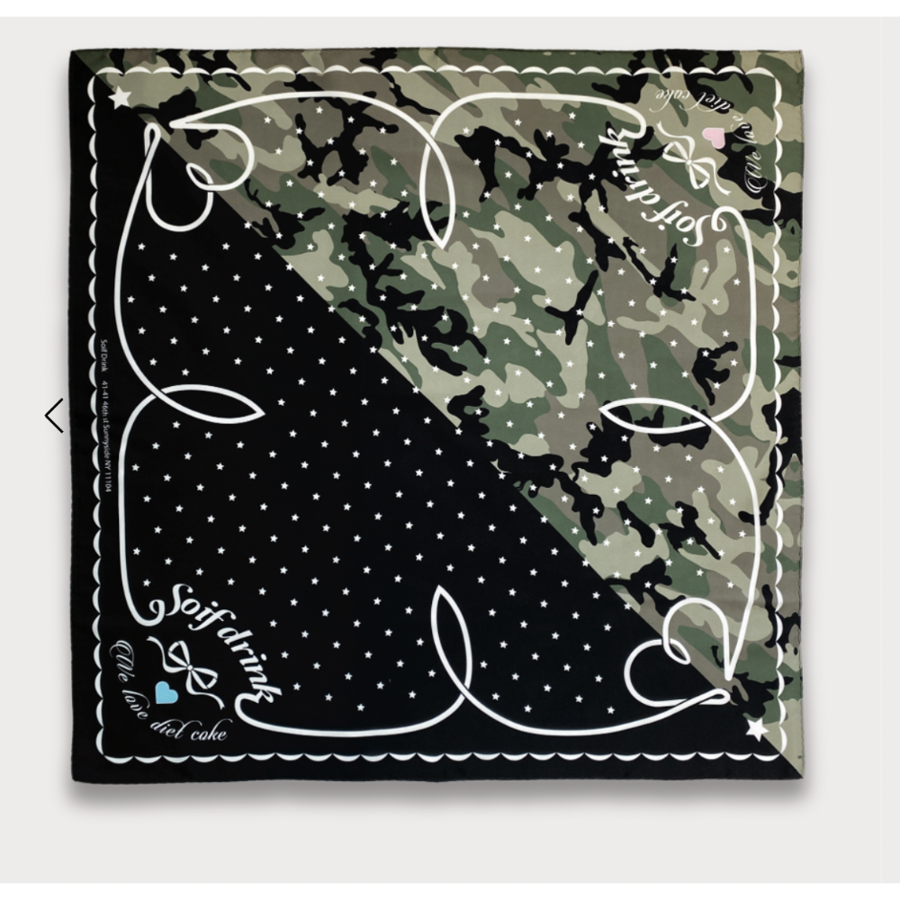 🇰🇷 韓國IVE REI 著用SOIF drink 豹紋蝴蝶結絲巾-規格圖11