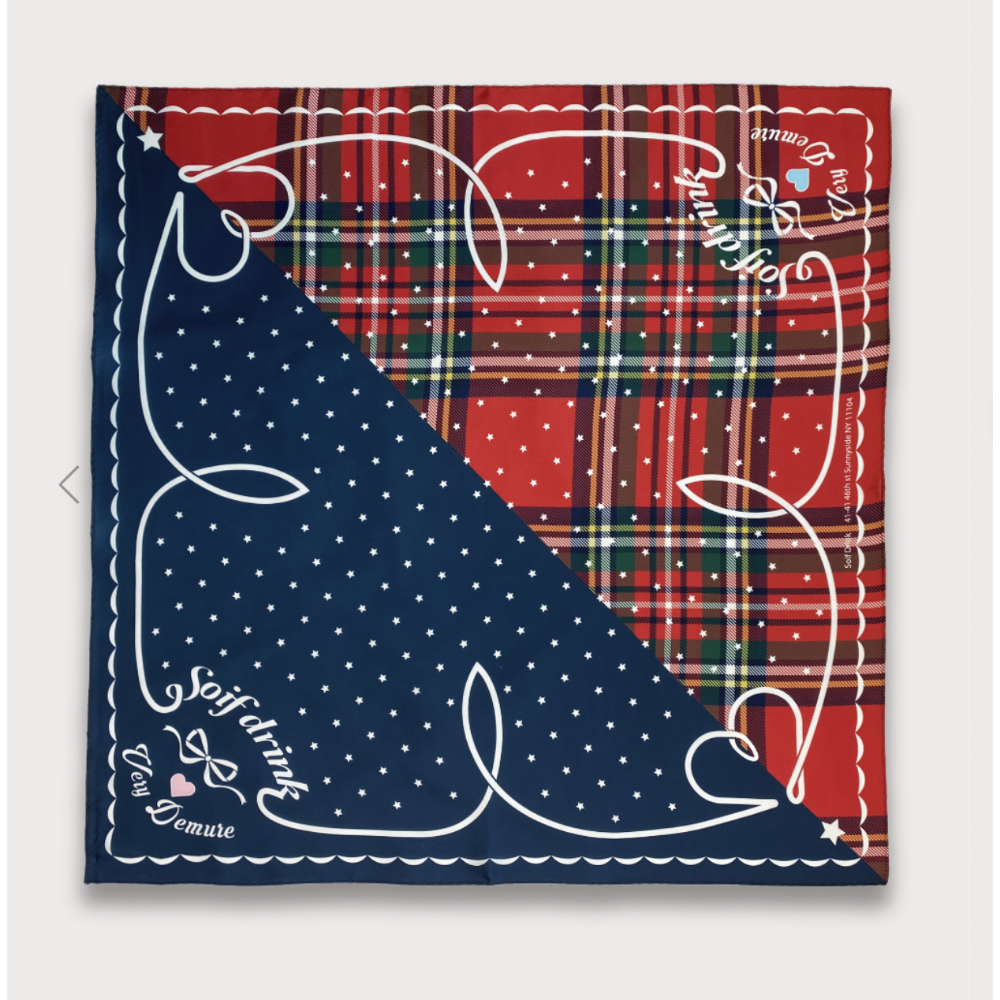 🇰🇷 韓國IVE REI 著用SOIF drink 豹紋蝴蝶結絲巾-規格圖11