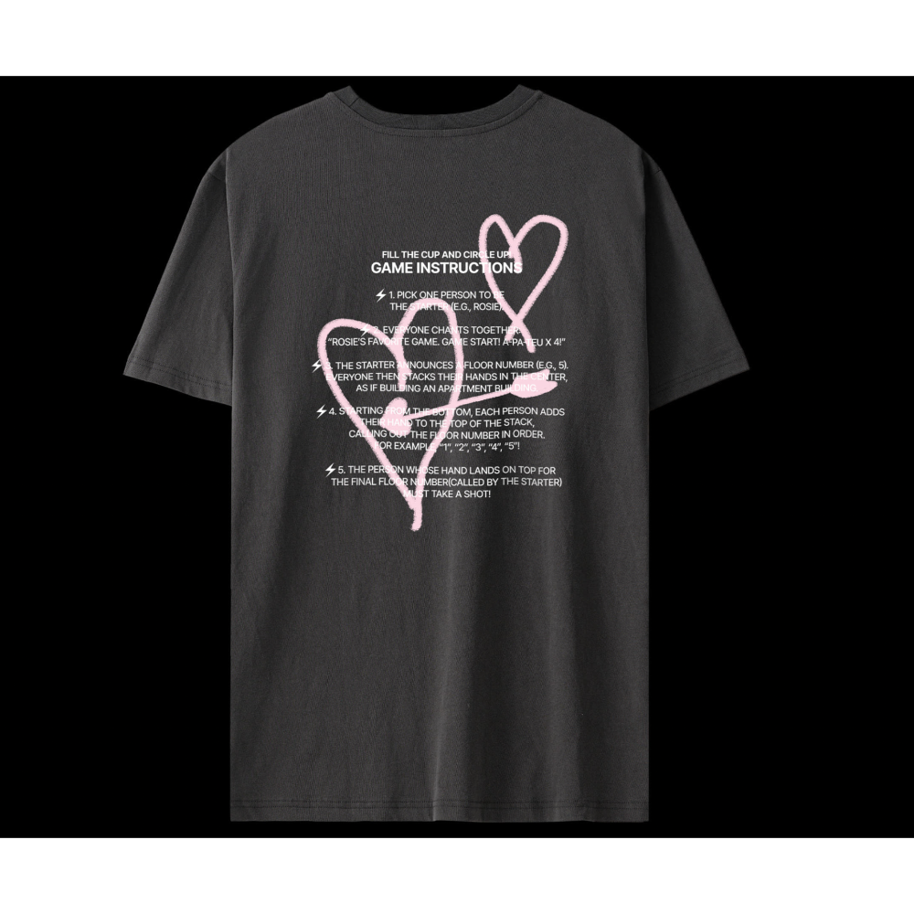 現貨 Blackpink X 村上隆  Jennie X Stanley 水壺 Rose X APT 短T  大富翁-細節圖4