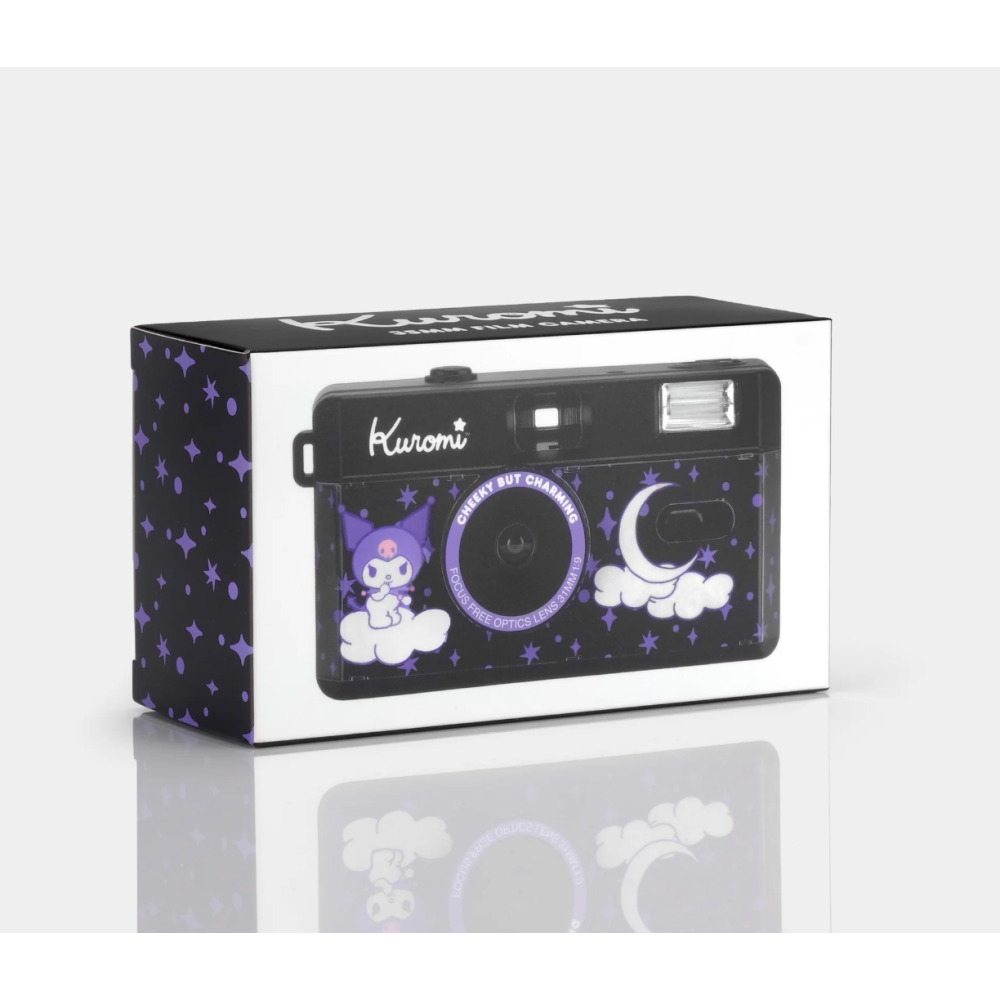 美國 Sanrio 聯名系列 KITTY Howdy PartnerKuromi 皮皮蛙 底片相機 復古相機 相機包-細節圖9