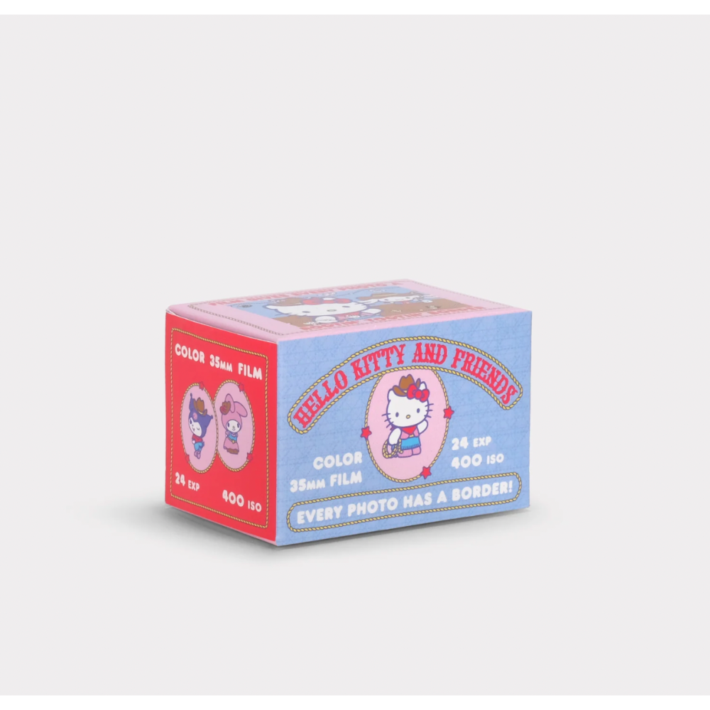 美國 Sanrio 聯名系列 KITTY Howdy PartnerKuromi 皮皮蛙 底片相機 復古相機 相機包-細節圖10