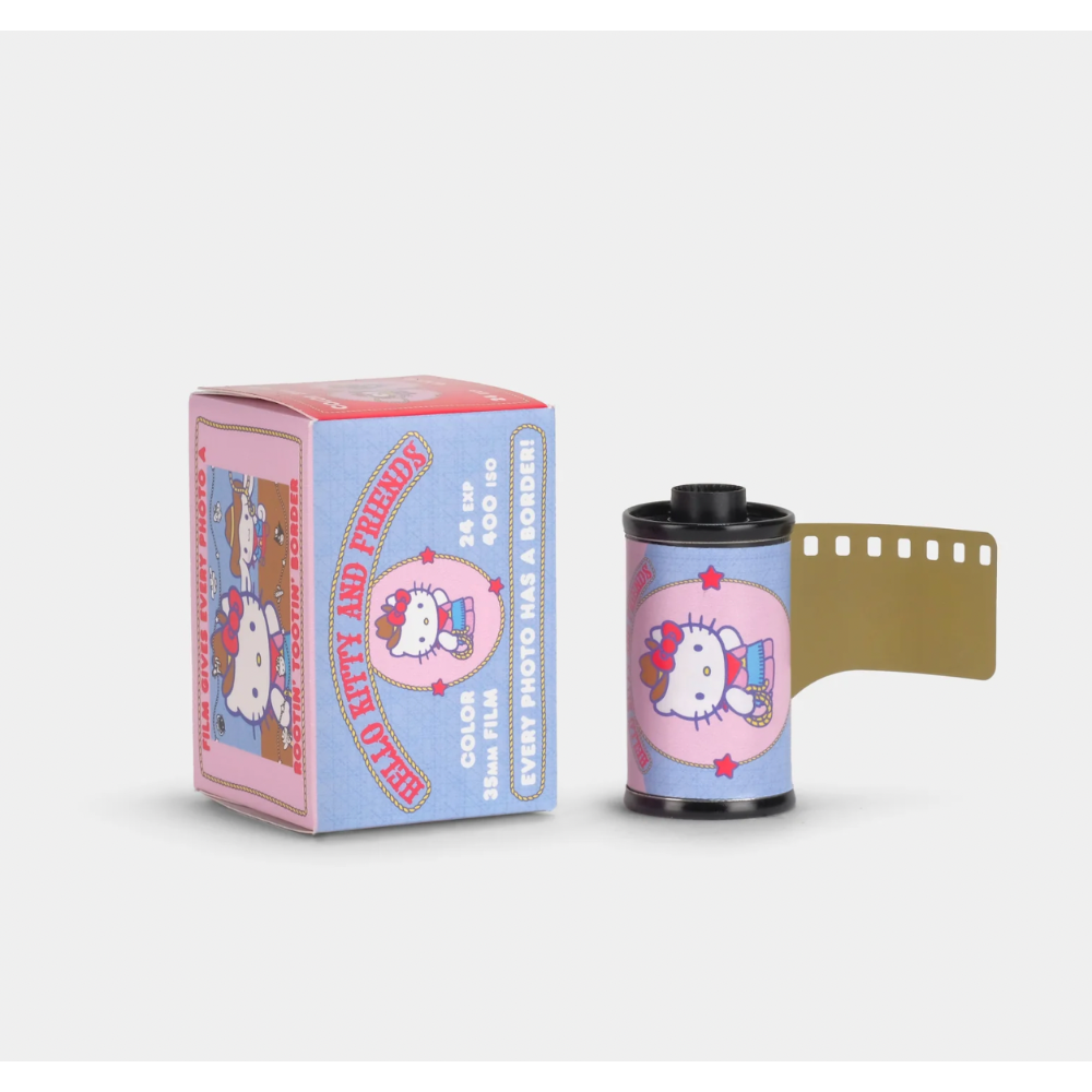 美國 Sanrio 聯名系列 KITTY Howdy PartnerKuromi 皮皮蛙 底片相機 復古相機 相機包-規格圖10