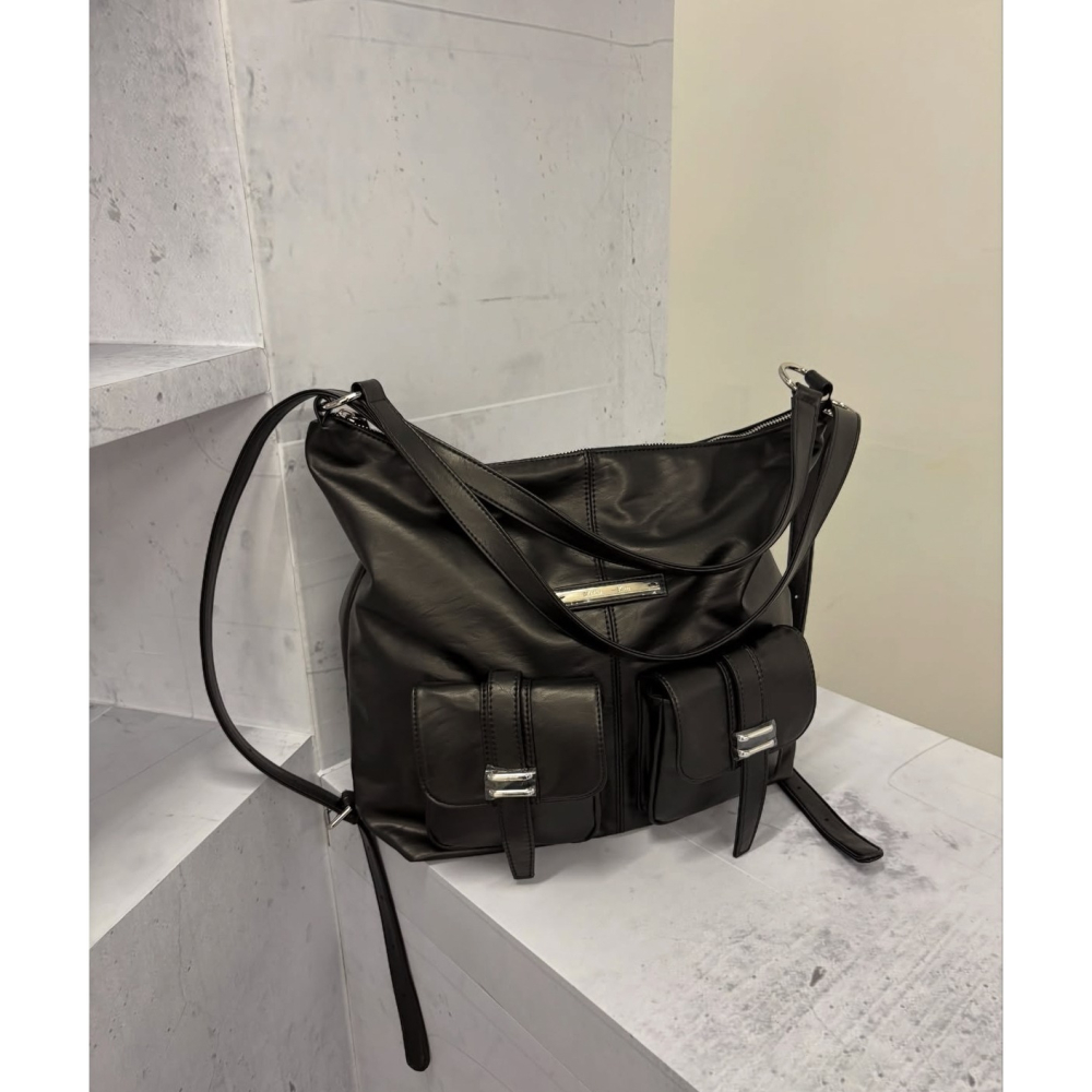 🇰🇷 韓國 Matin Kim 最新 Double Pocket 可肩背+ 後背包 Two Way Bag-細節圖6