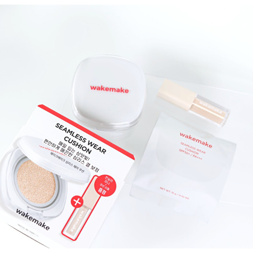 🇰🇷 韓國春夏必買的 wakemake 夏日 2.54 毛孔隱形 氣墊粉餅-細節圖7