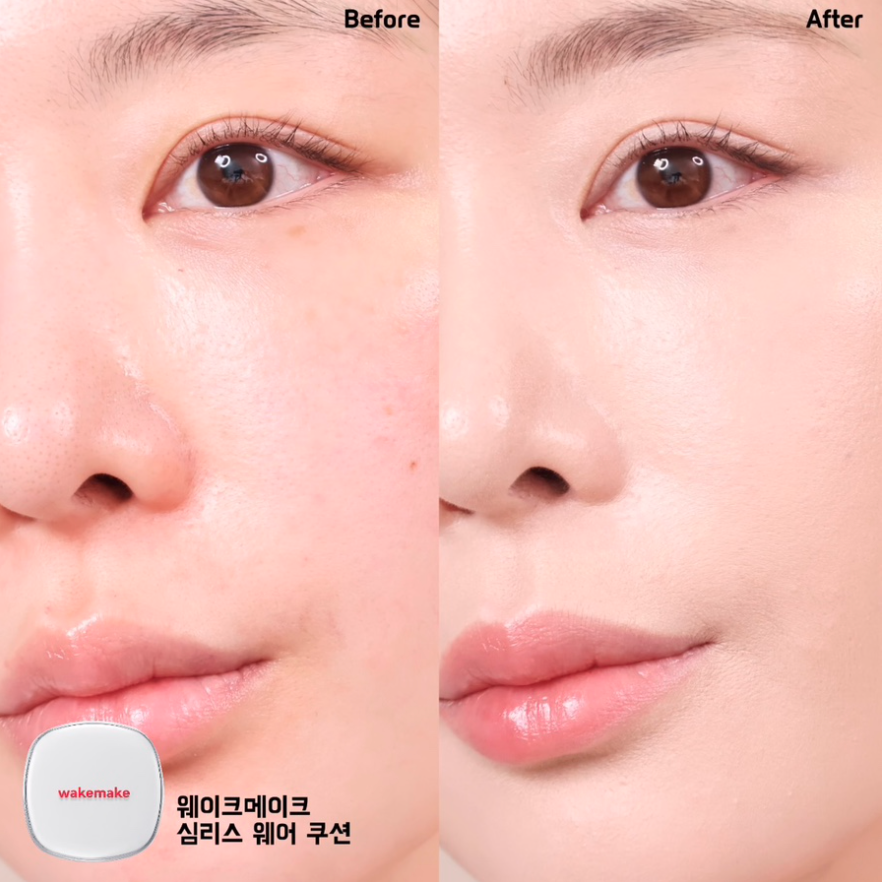 🇰🇷 韓國春夏必買的 wakemake 夏日 2.54 毛孔隱形 氣墊粉餅-細節圖9
