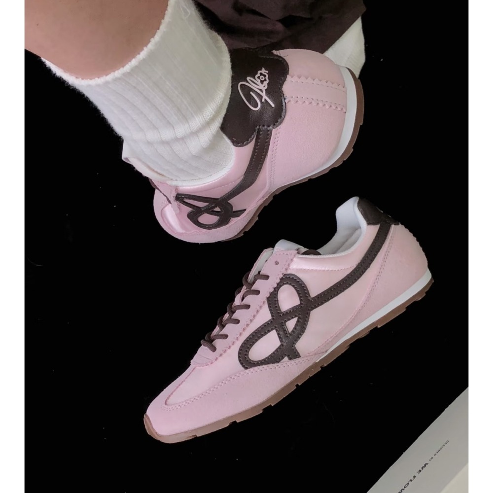 🔥 aespa Winter 同款 We Flower 新款 法棍德訓鞋 休閒鞋🥖-細節圖4