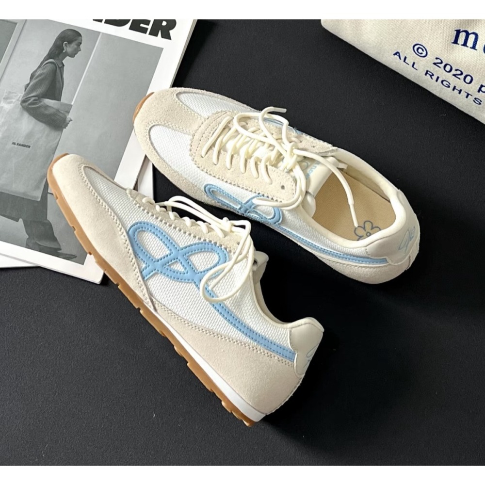 🔥 aespa Winter 同款 We Flower 新款 法棍德訓鞋 休閒鞋🥖-細節圖5