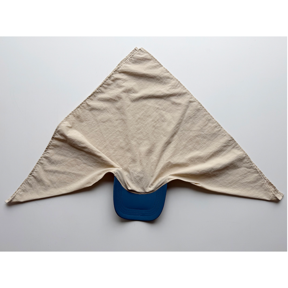 🇰🇷 韓國 Vanilla’ Mint 的 棒球帽＋頭巾二合一 跟著 GD 綁頭巾-細節圖7