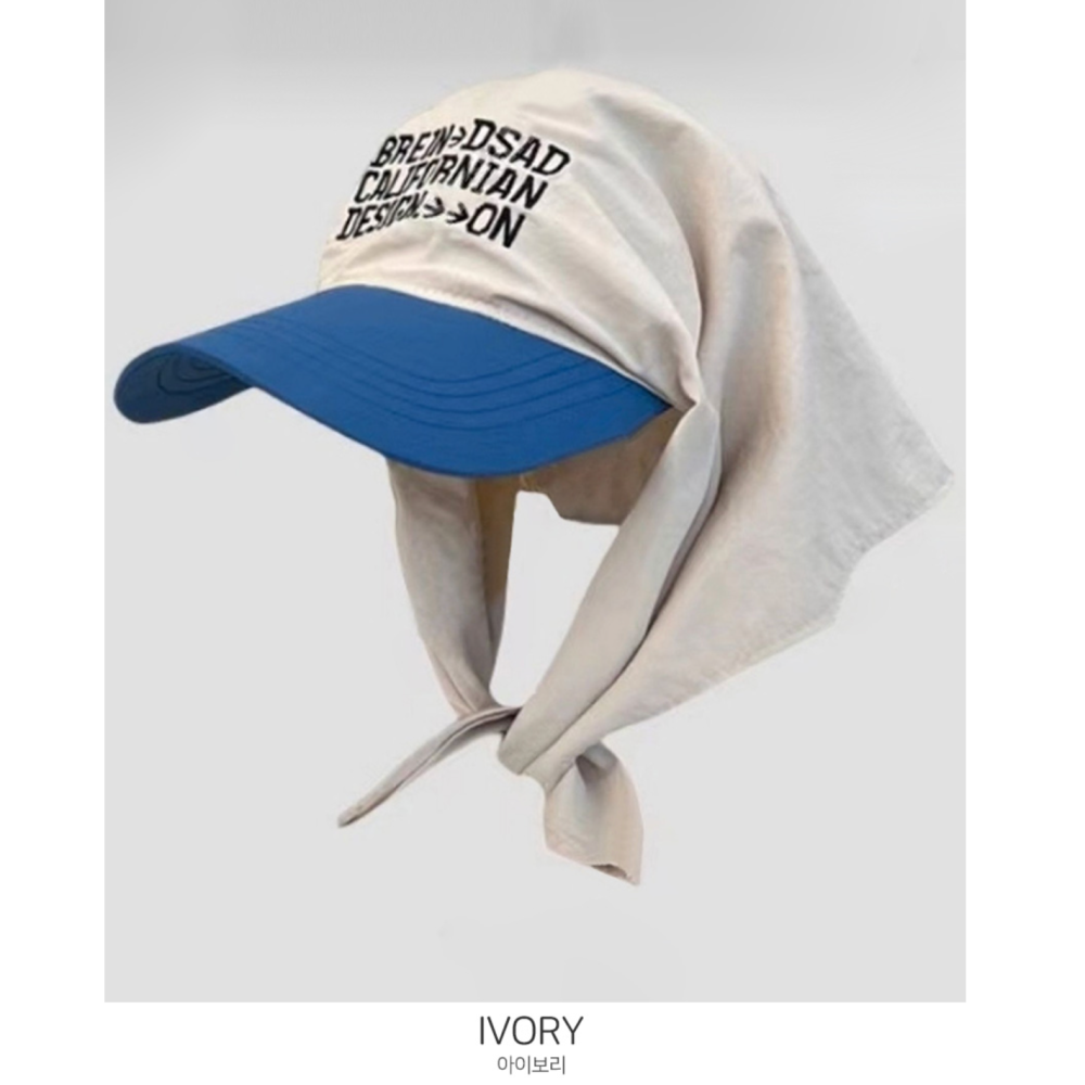 🇰🇷 韓國 Vanilla’ Mint 的 棒球帽＋頭巾二合一 跟著 GD 綁頭巾-細節圖8