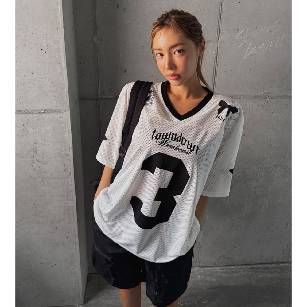 🇰🇷 韓國同步上新 streets lagirl  帶點可愛蝴蝶結🎀 球衣-細節圖9