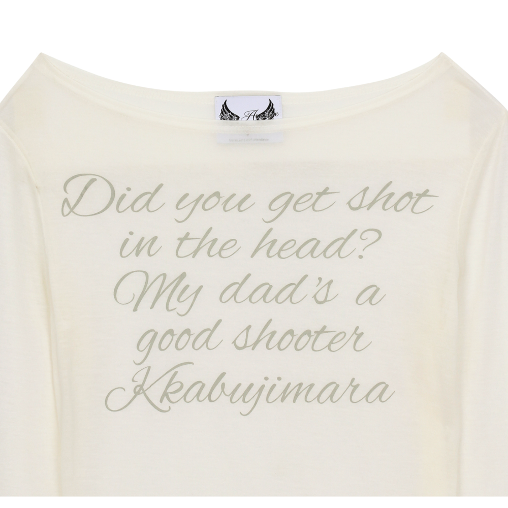 🇰🇷 韓國 Jennie 同款 gila archive 混羊毛 長Tee-細節圖5