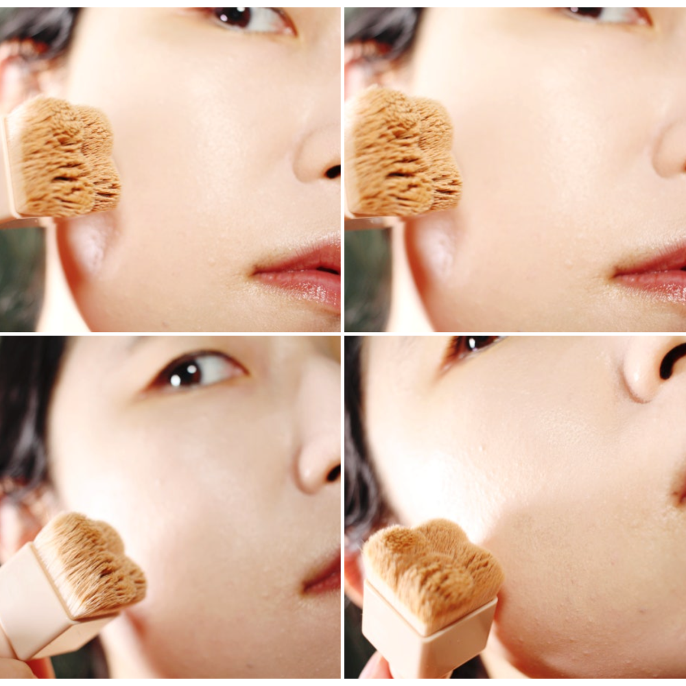 韓國 『 the Tool Lab 氣墊粉底印章刷 ＋ 水光玻璃肌 迷你氣墊粉餅 組合』-細節圖8