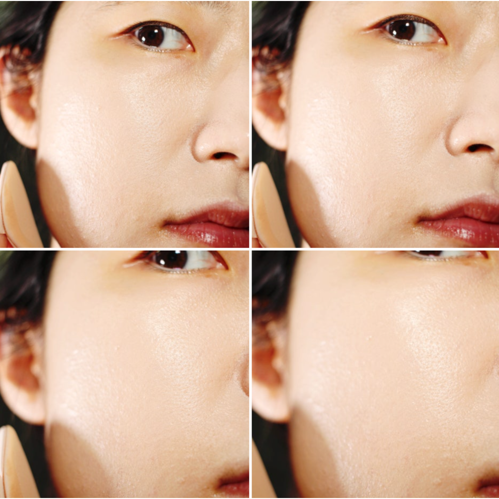 韓國 『 the Tool Lab 氣墊粉底印章刷 ＋ 水光玻璃肌 迷你氣墊粉餅 組合』-細節圖9