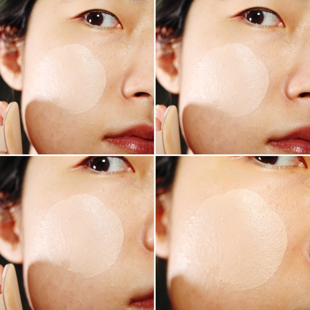 韓國 『 the Tool Lab 氣墊粉底印章刷 ＋ 水光玻璃肌 迷你氣墊粉餅 組合』-細節圖10