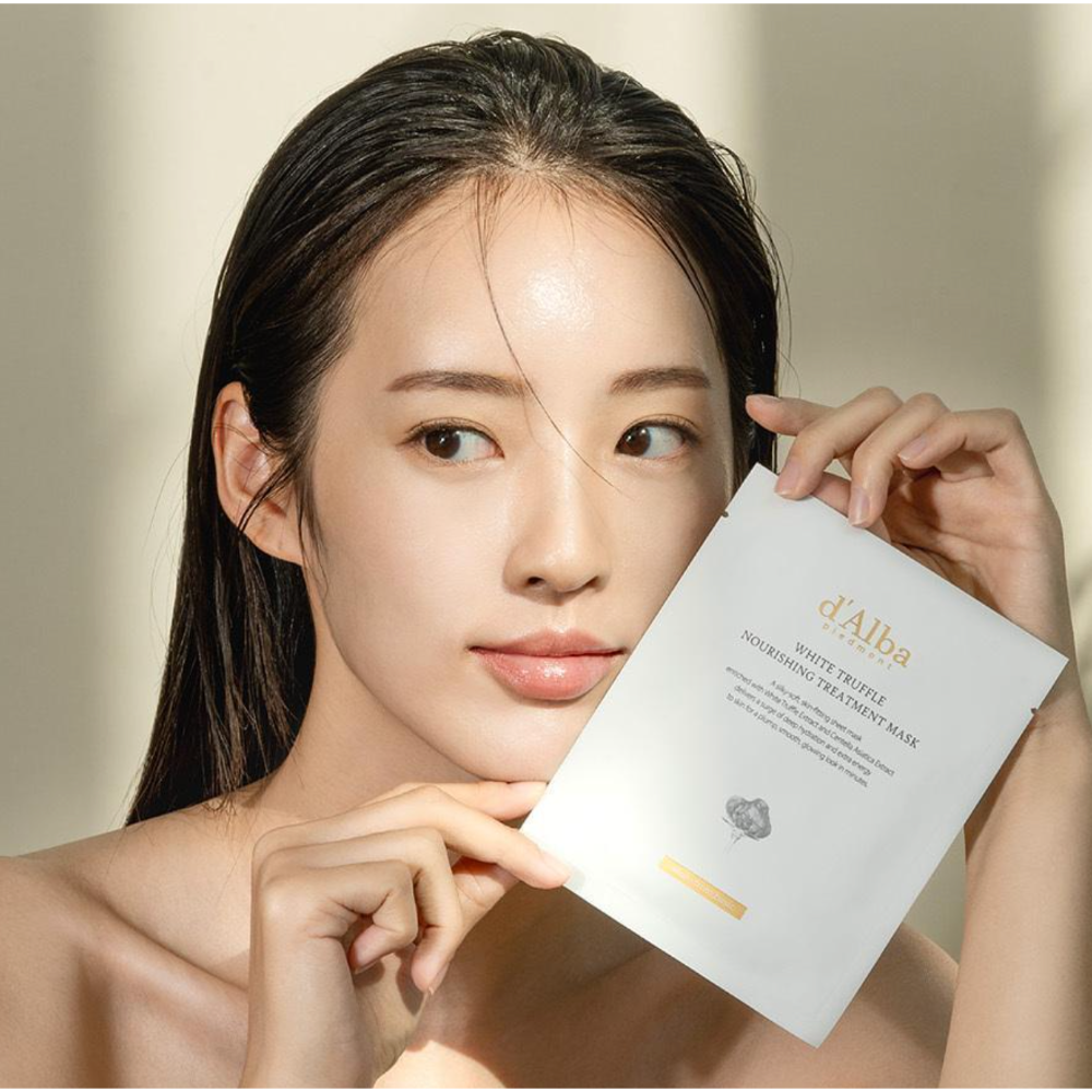 🇰🇷 韓國 d’alba 白松露 五重玻尿酸滋養 面膜🤍 #提亮 #高保濕-細節圖2