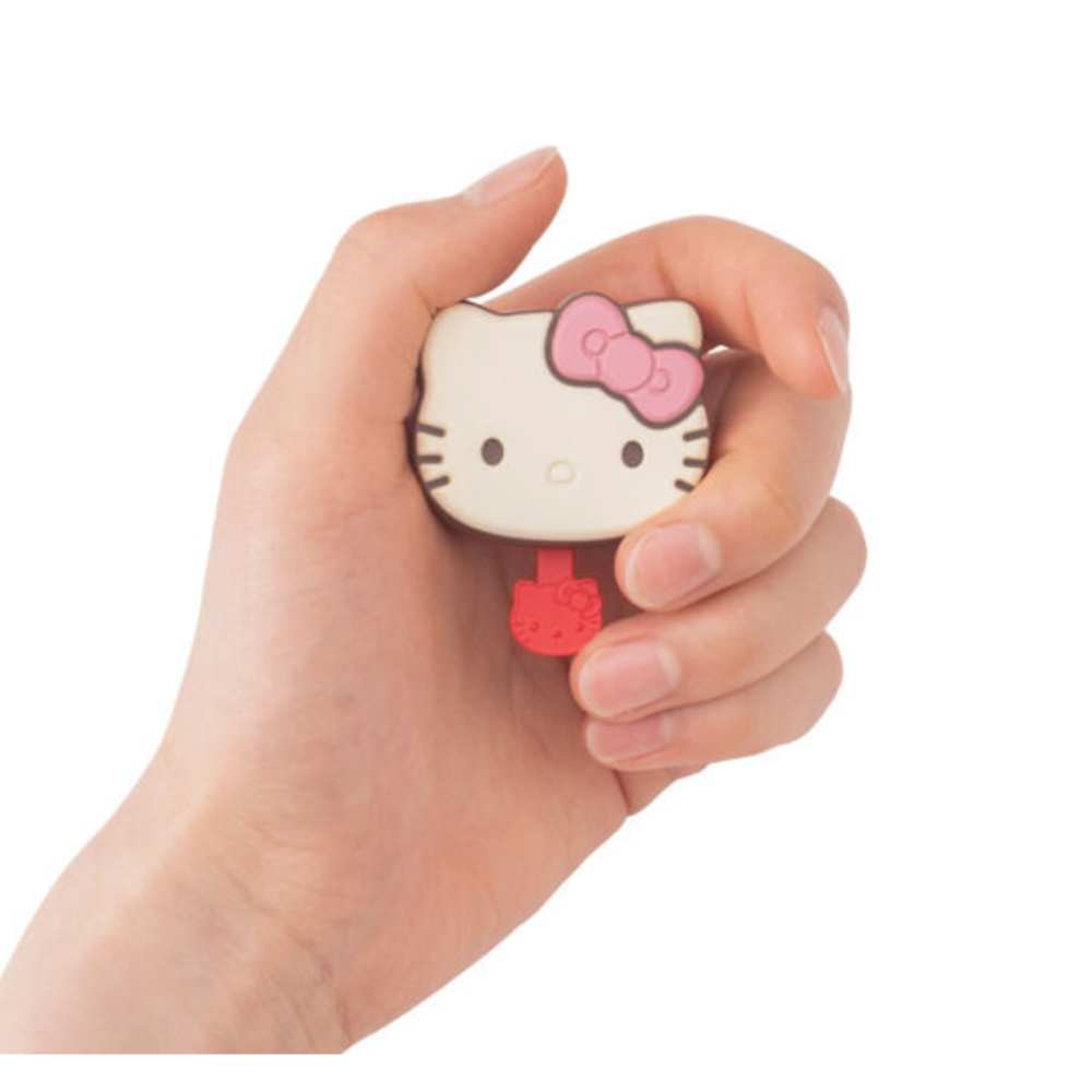 🇯🇵 日本三麗鷗家族 巧克力棒棒糖護唇膏 kitty 布丁狗 melody-細節圖6