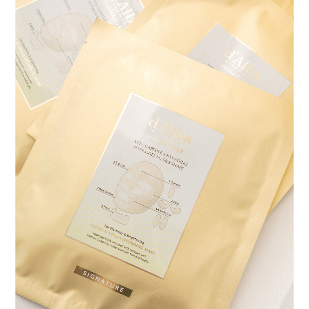 🇰🇷 韓國空姐噴霧品牌 d’alba 4代發酵膠原蛋白 + 松露精華 水凝膠面膜 眼膜、頸膜、法令紋貼 拉提 ✔ 細-細節圖7