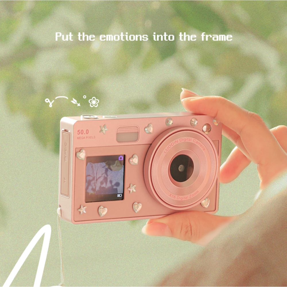 🇰🇷 韓國LUODIN 雙螢幕 Y2K 自拍超推 CCD復古數位相機 附贈貼紙、記憶卡-細節圖6