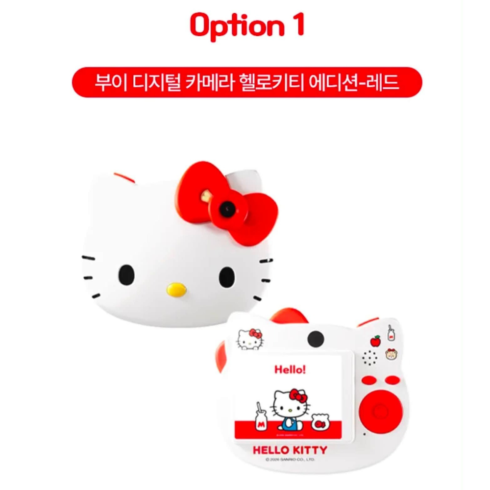 🇰🇷 韓國Booie X Hello Kitty 雙聯名 限定版數位相機 CCD相機-細節圖2