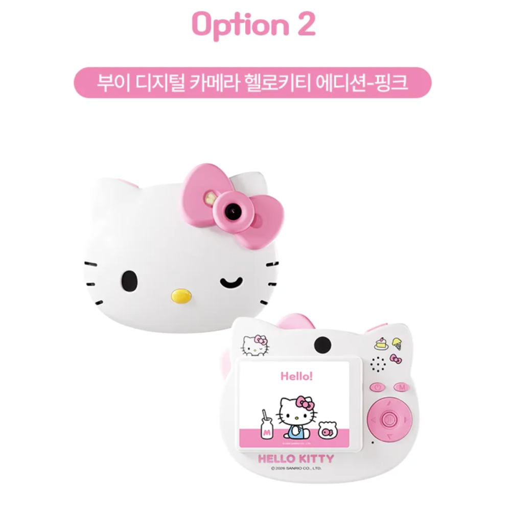 🇰🇷 韓國Booie X Hello Kitty 雙聯名 限定版數位相機 CCD相機-細節圖3