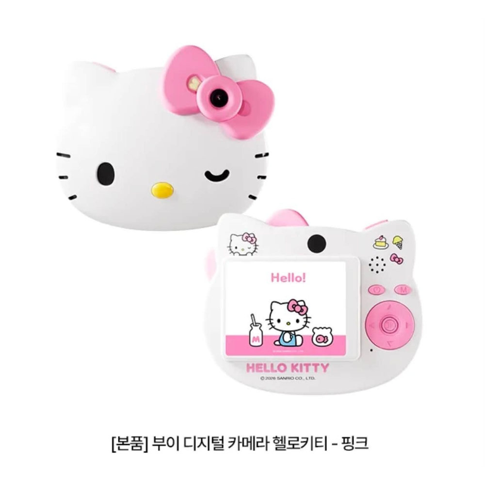 🇰🇷 韓國Booie X Hello Kitty 雙聯名 限定版數位相機 CCD相機-細節圖4