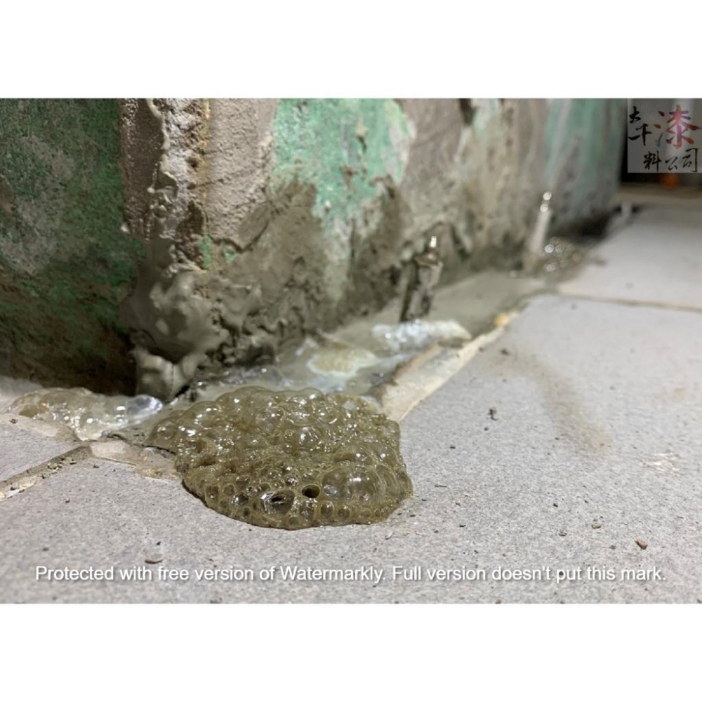 雨漏熱U耐漏 903 親水性發泡止漏劑。適用於大量出水處，例如隧道、地下室、游泳池、水壩、箱涵等。2分鐘完成發泡反應硬化-細節圖5