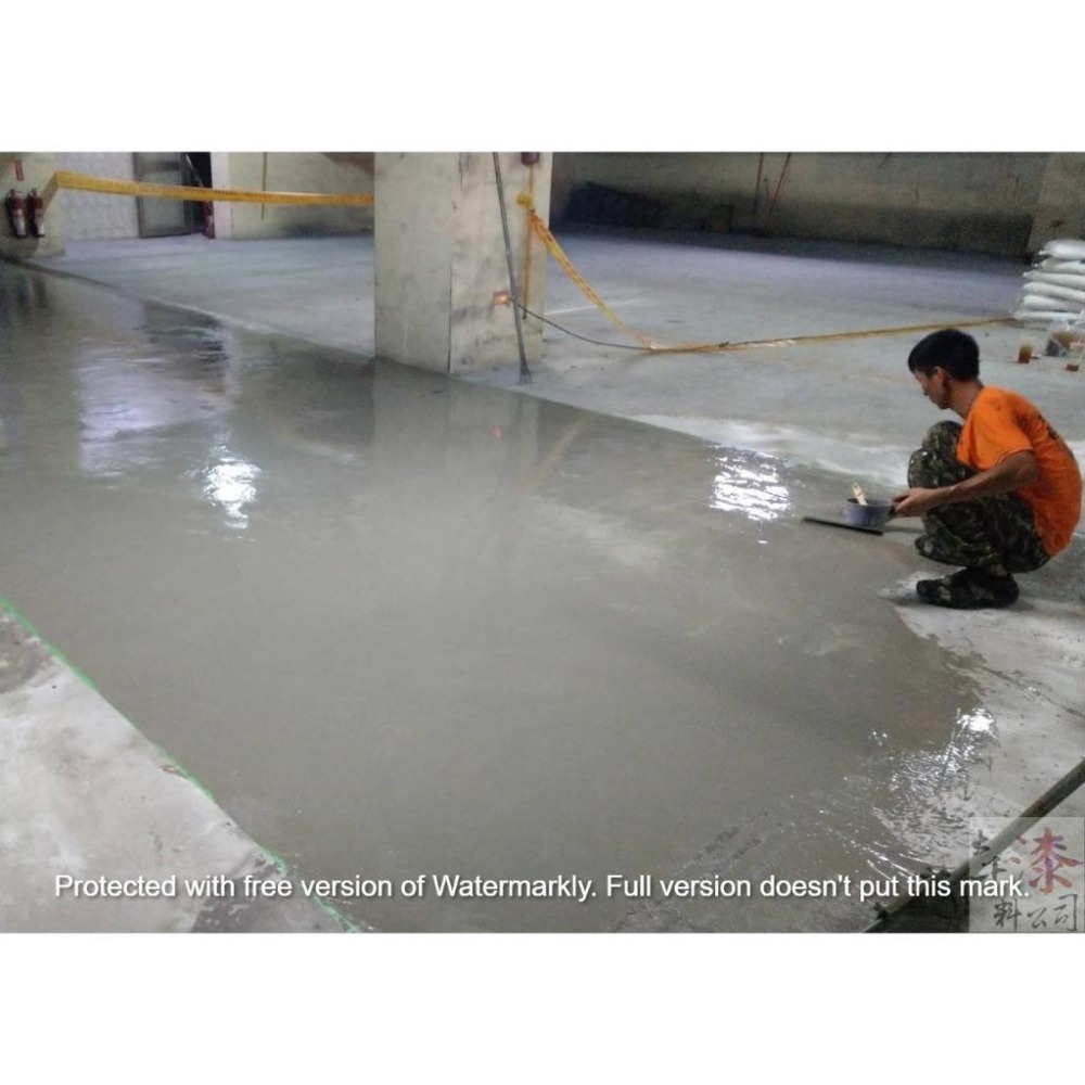 雨漏熱 279地坪填補材。填補5mm以上坑洞 耐磨 耐壓 不起砂 水性環保 廠房 停車場、球場、倉儲 288厚塗-細節圖5