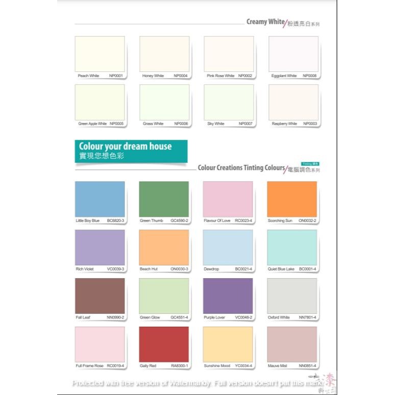 立邦淨味全效 分解甲醛 平光內牆乳膠漆 5公升【彰化大千漆料電腦調色中心】-細節圖2