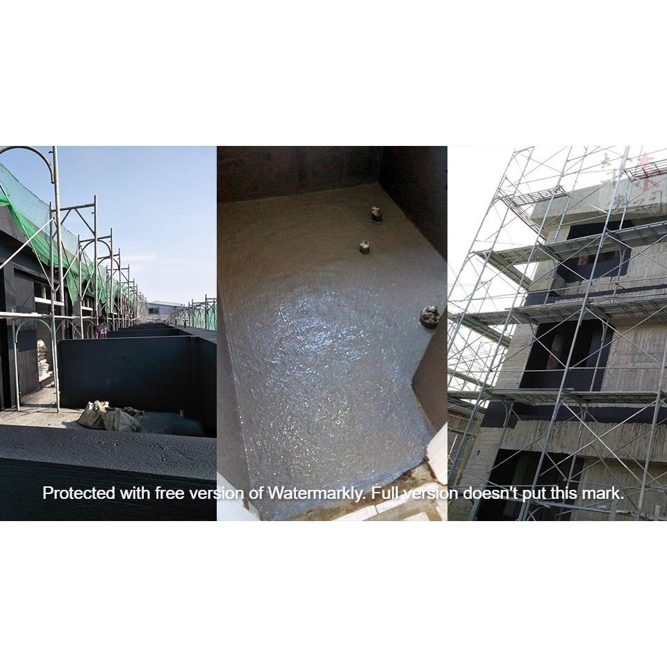 金絲猴 072A壓克力彈性水泥防水材。壓克力彈泥 亞克力彈泥 雙液彈泥 双液彈泥 防水中塗 防水中材-細節圖2