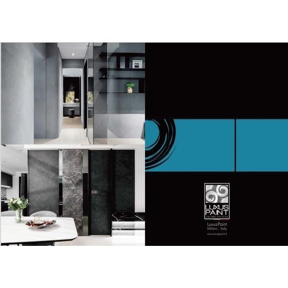 LUXUS PAINT  TACTOMATT 塔圖 消光麂皮功能漆 義大利藝術漆 室內設計 電視牆 床頭牆 商業空間-細節圖4