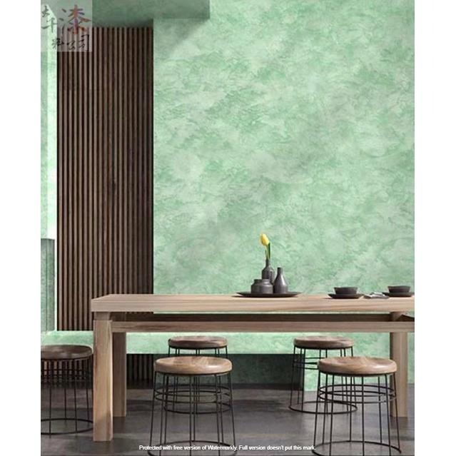 免運 立邦 米蘭諾絲絨藝術漆。碧水青山。-細節圖2