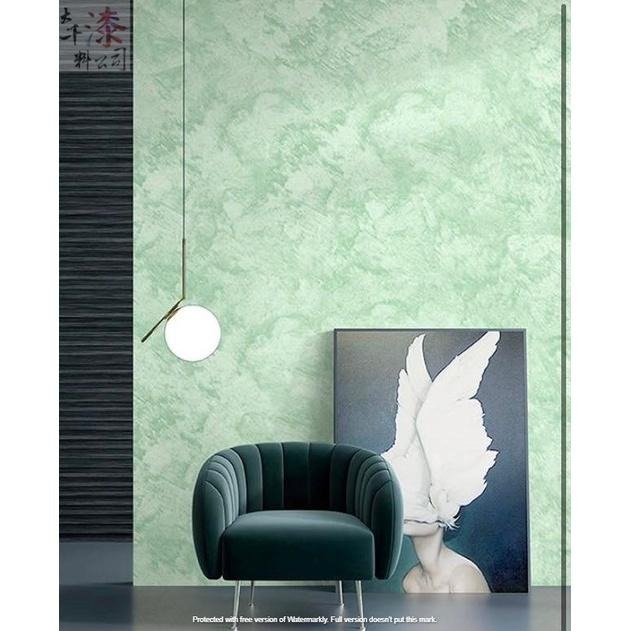免運 立邦 米蘭諾絲絨藝術漆。碧水青山。-細節圖3