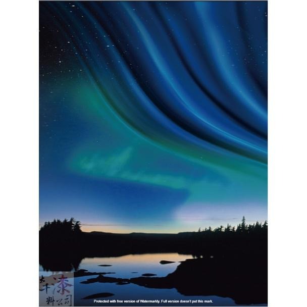 免運 立邦 米蘭諾絲絨藝術漆。碧水青山。-細節圖8