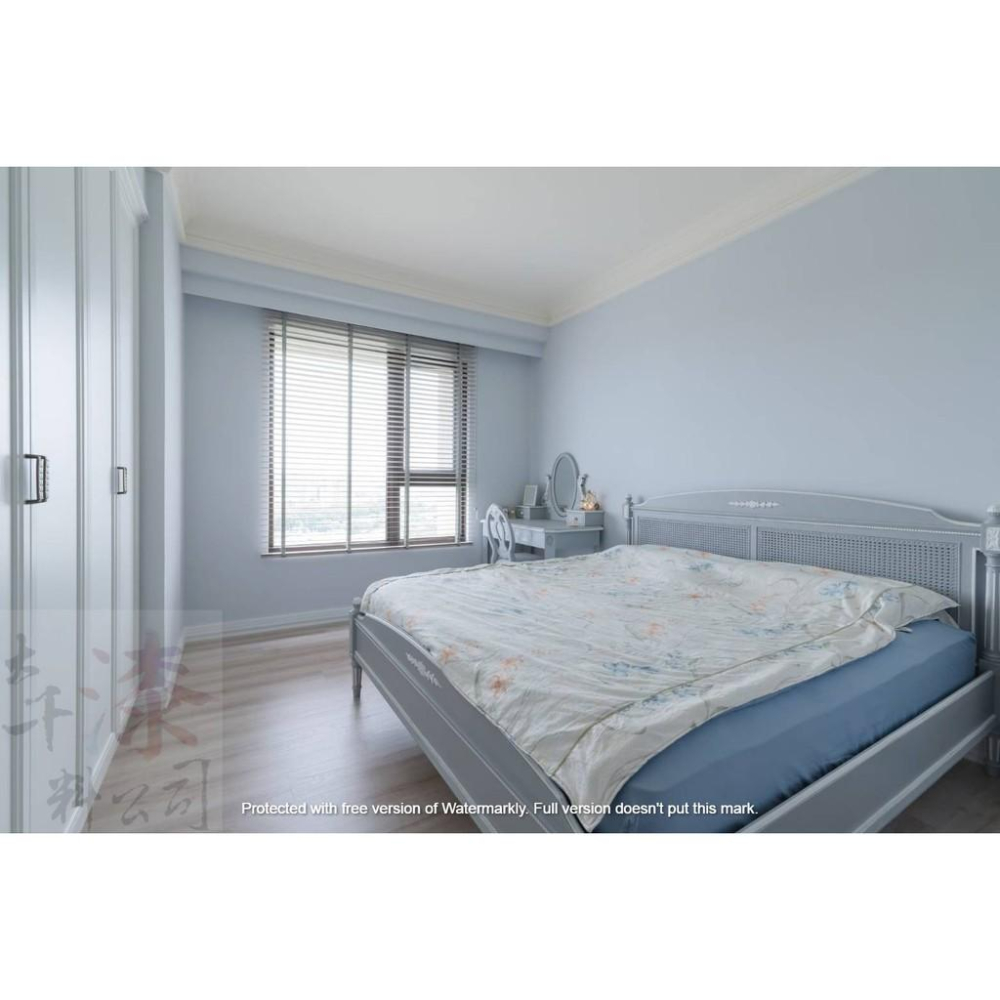 【莫蘭迪色系】-《歐式灰藍》專屬風格油漆套包。沉穩典雅 降低明度、彩度 高灰白 冷色調 歐洲風 虹牌乳膠漆。虹牌油漆-細節圖3