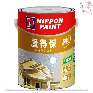 立邦漆NIPPON PANIT 屋得保半光室外塗料。外牆、屋頂防水漆-細節圖5