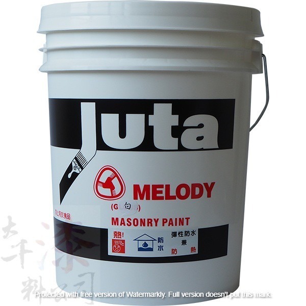 久大 彈性防水兼防熱面漆 白色【彰化大千漆料電腦調色中心】外牆防水漆 屋頂防水漆 陽台 耐氣候 隔熱漆 防熱漆-細節圖4