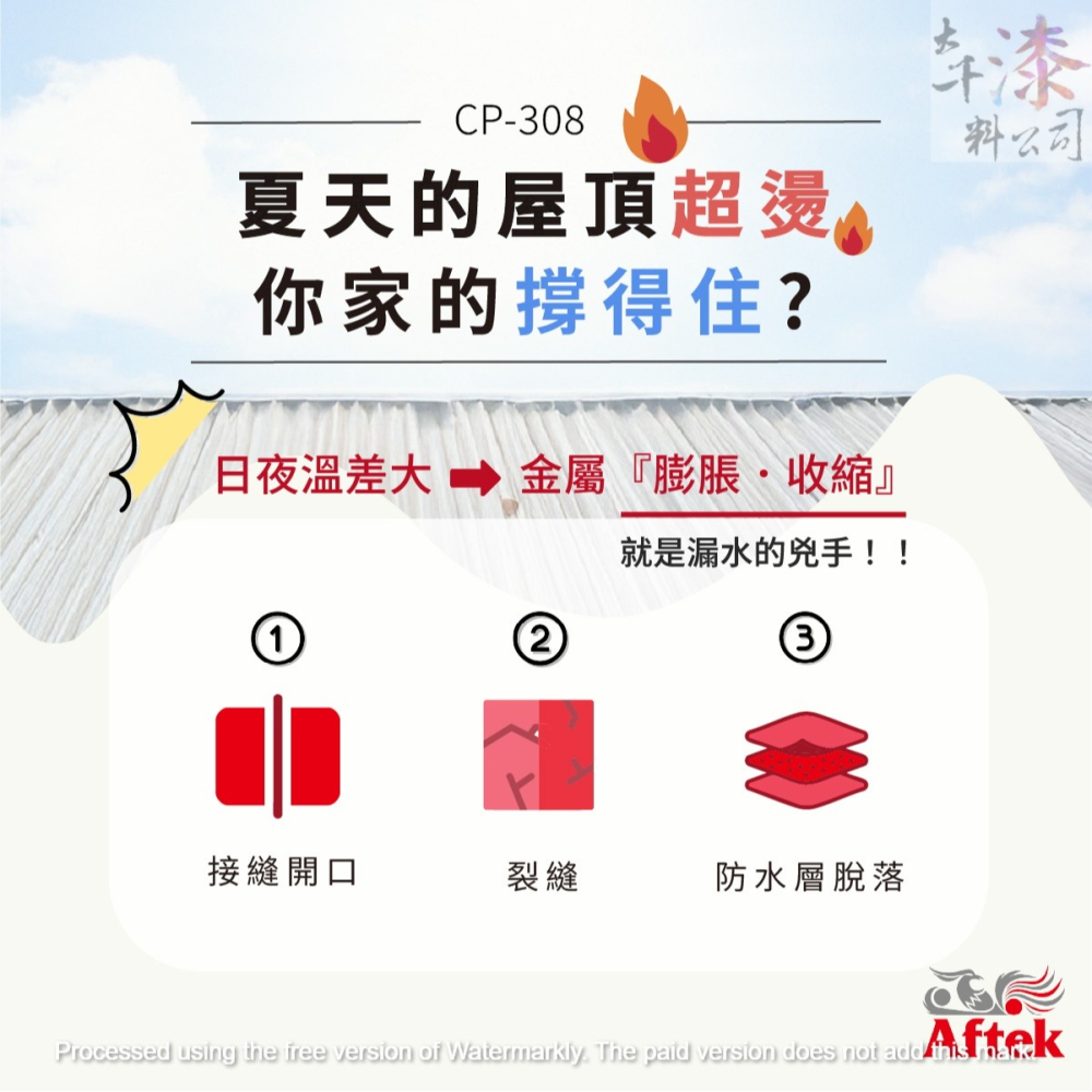 南寶樹脂 艾富克 【CP308防水膜液態矽利康】耐熱、耐寒、不龜裂、不粉化，施工滑順不卡手 兼具高彈性與高耐候性-細節圖3