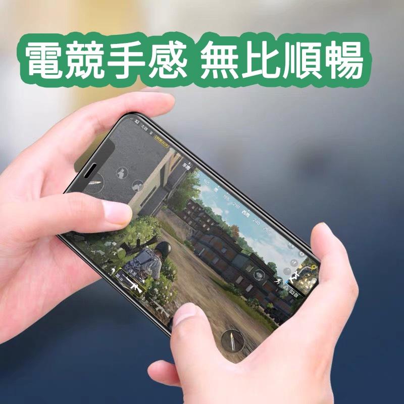 磨砂霧面滿版曲面玻璃保護貼 抗指紋玻璃貼適用 蘋果iPhone 13 12 11 Pro Max 14 XR XS 8-細節圖2