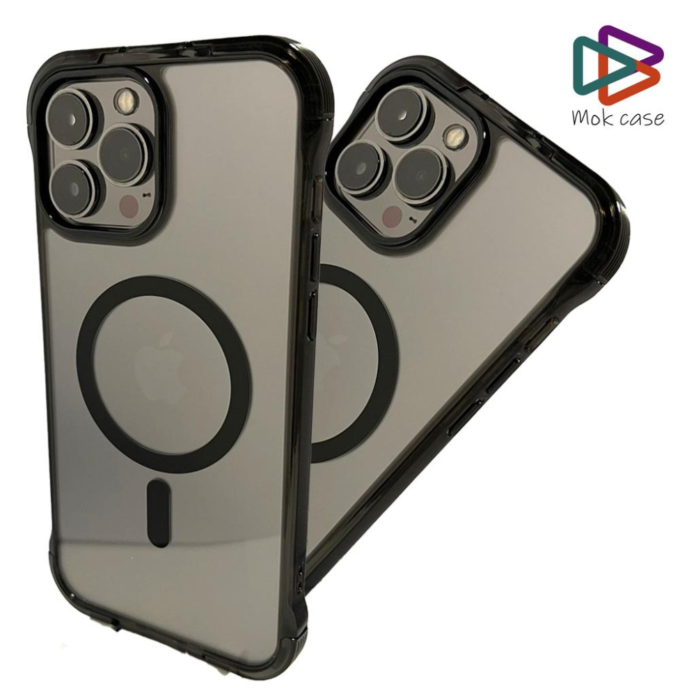 MagSafe隱形手機殼 磁吸支架手機殼iPhone 13 14 15 Promax 懶人支架手機 架 保護 殼 轉聲孔-細節圖7