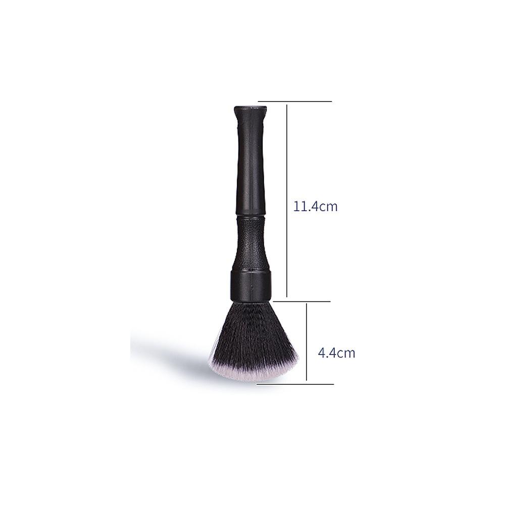 汽車內飾清洗軟毛細節刷 DF清潔刷 洗車縫隙刷超細纖維刷 居家桌面清潔 鍵盤刷 洗車 軟毛 鋁圈刷 空調出風口清潔刷-細節圖7