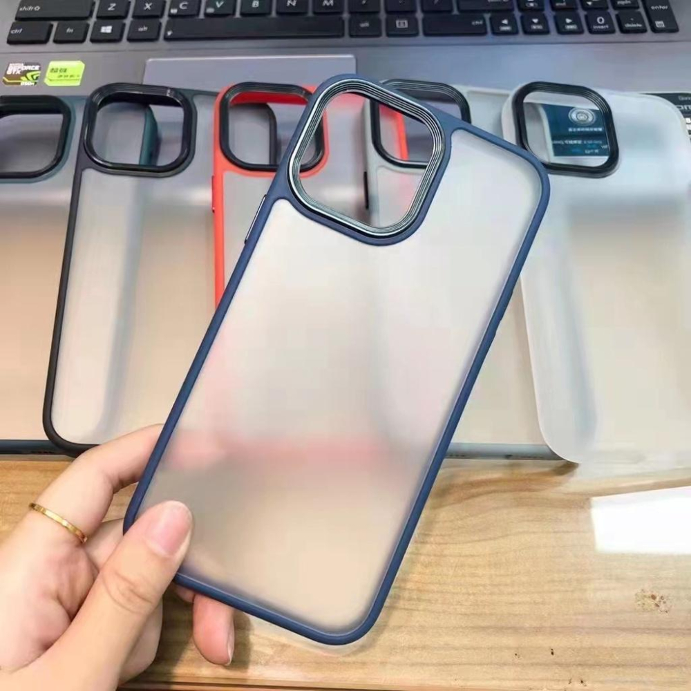 優盾新款磨砂霧防指紋手機殼 適用於iPhone 11 12 13 pro max 蘋果 13mini 13Pro 保護殼-細節圖4