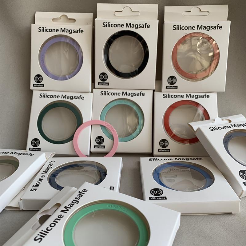 Magsafe磁吸環 i phone13磁吸貼片 引磁片 強力吸附 金屬磁鐵 適用手機殼內外粘貼 手機磁吸Appele-細節圖2