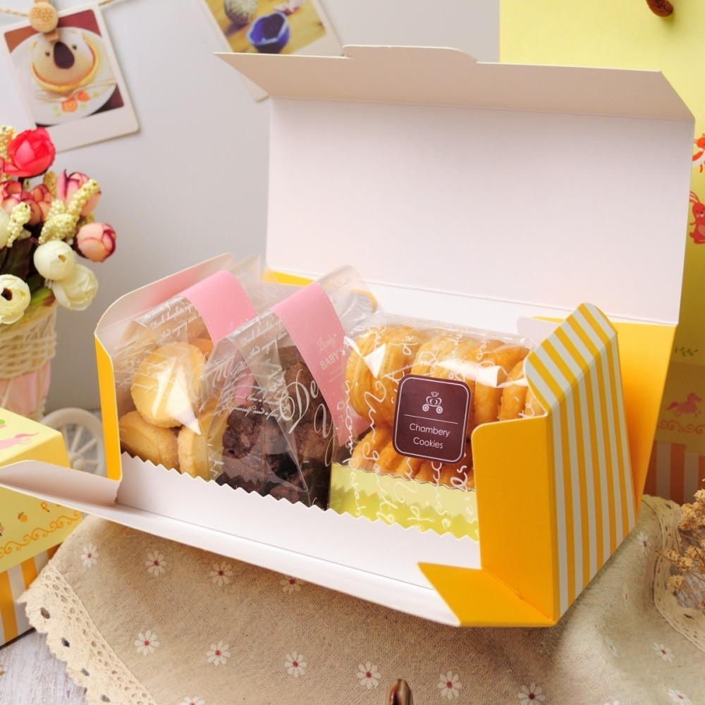 【香貝里Chambery】童趣森林禮盒丨彌月丨附提袋丨伴手禮丨彌月小卡丨蝴蝶酥丨手工餅乾-細節圖4