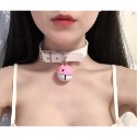6H出貨【送潤滑液⚡免運費】暗黑項圈牽引繩 情趣項圈牽引繩 情趣配飾 情趣項圈 SM調教 頸鍊 脖環 項圈 情趣用品-規格圖2