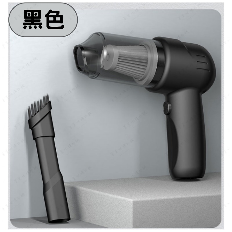 【台灣現貨】車用吸塵器 吸塵器 手持吸塵器 黑色 無線吸塵器 汽車吸塵器 手持無線吸塵器-細節圖8