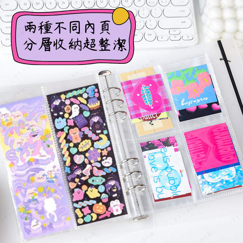 【六孔活頁】拍立得相簿 卡冊 拍貼機相簿 小卡冊 拍立得相冊 相冊 卡冊內頁 四格卡冊 相片本-細節圖7