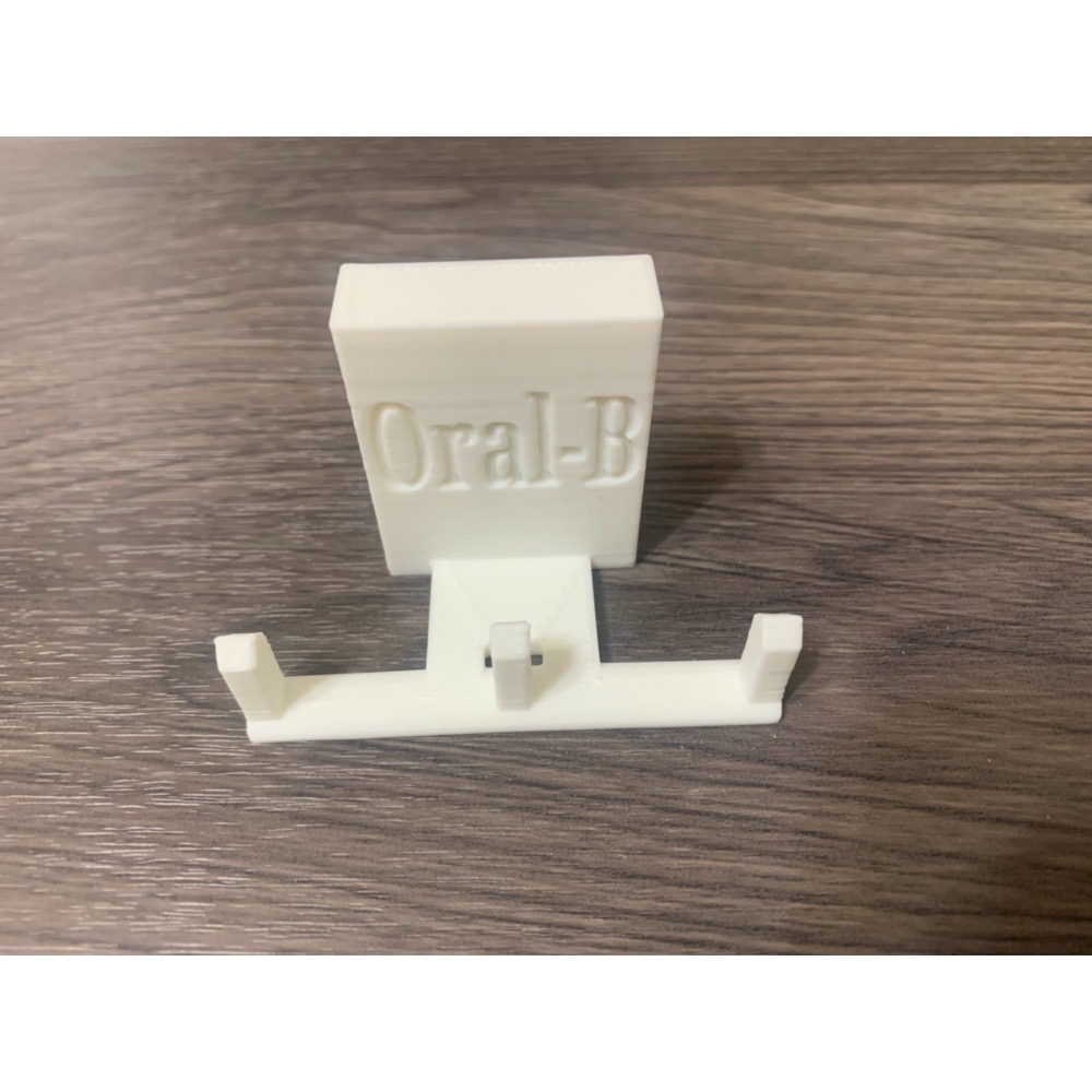 3D印製-歐樂B電動牙刷架  ORAL B   刷頭架 無痕壁掛 牙刷頭壁掛架  牙刷頭立架 牙刷頭收納 牙刷頭壁貼-規格圖5