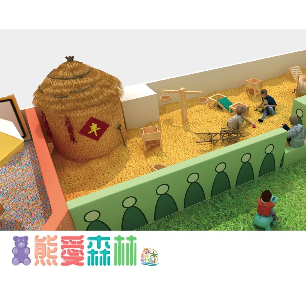免運費 奇幻島汐止 【熊愛森林】 追風奇幻島 汐止遠雄（原獨角獸的夢想王國）-細節圖5